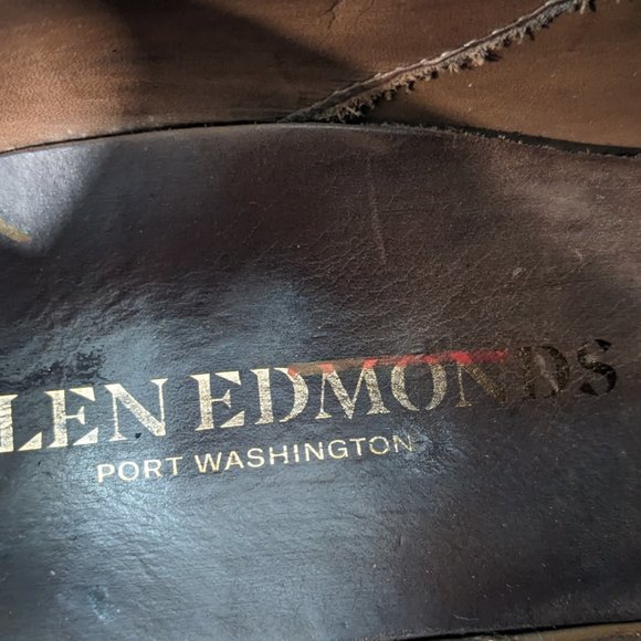 Allen Edmonds McGregor Oxford Black Leather Dress Comfort Men’s 9.5 D main image 6